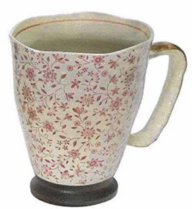 Japanische Tasse Kagura Rot 0.3l