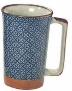 Japanischer Mug Geometrisch 0.4l