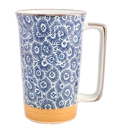 Japanischer Mug Bleu Oursin 0.4l