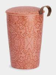 [80051L] Tasse TEAEVE Mandala lachs