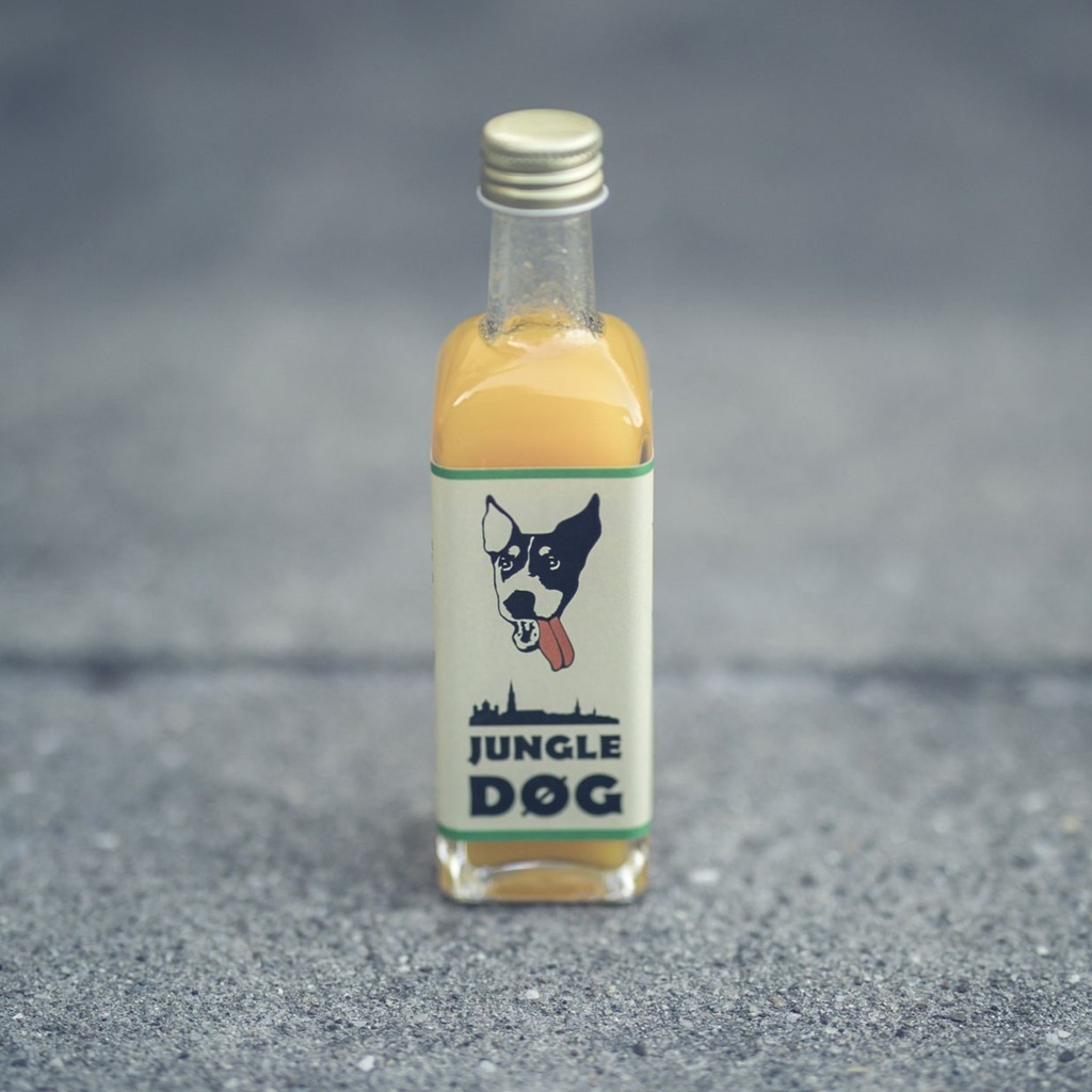 [A19843] Jungle Døg Hot Sauce Gelb - 60ml